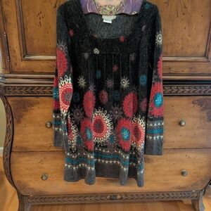 Adore Multicolor Paisley Sweater